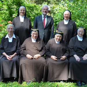 Jubilarinnen, Ordensleitung und Ordensvikar        