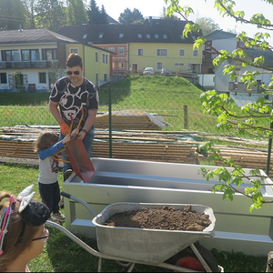 Ein Hochbeet für den Kindergarten
