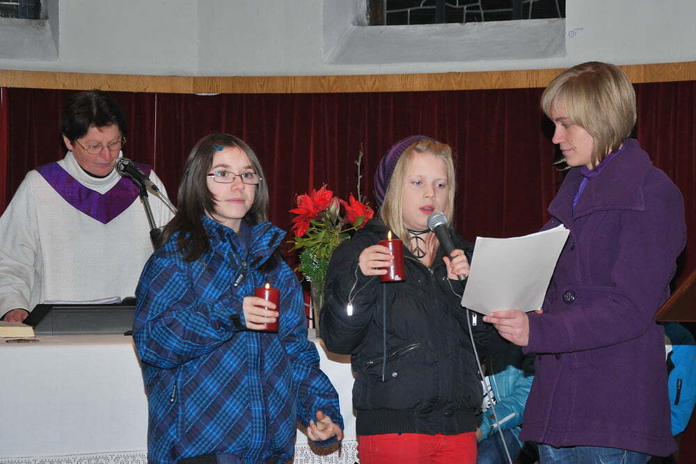 Adventkranzsegnung