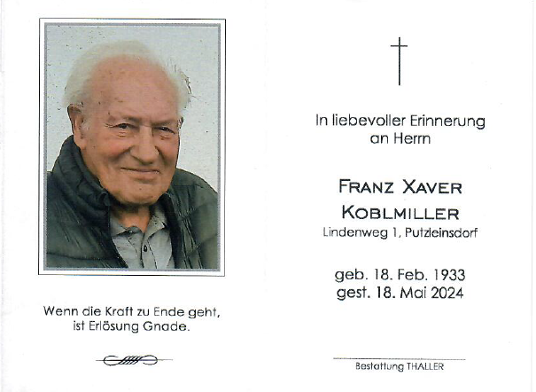Franz Xaver Koblmiller