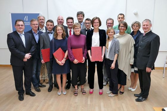 KUL-PreisträgerInnen 2018 und Jury-Mitglieder