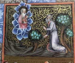 Gott und Mose (Wenzelsbibel)