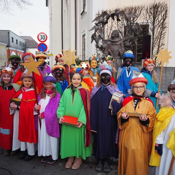 Die Sternsinger waren unterwegs!