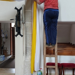 Vorbereitungen zur Erstkommunionfeier