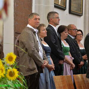 Patrozinium und Ehejubiläum in Eggelsberg