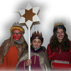 Sternsinger unterwegs