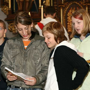 Gottesdienstgestaltung der Firmlinge