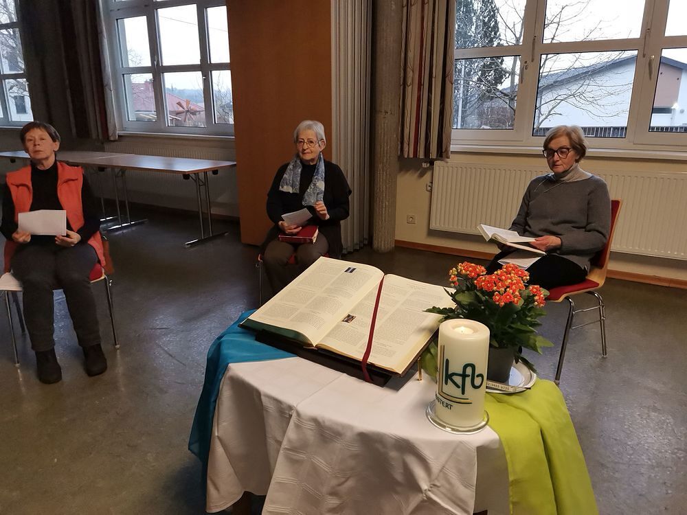 Meine Lieblingsbibelstelle / S. Harringer, kfb Gunskirchen Bibelrunde der kfb