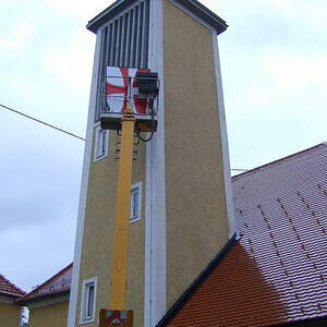 Florianer-Wappen für unsere Pfarrkirche