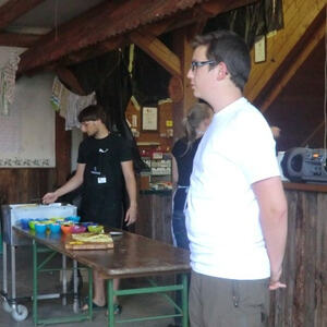 Pfarrhof-Team auf Besuch