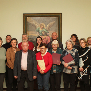 Kirchenchor Ehrungen