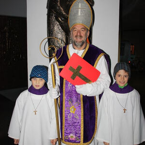 Heiliger Nikolaus unterwegs