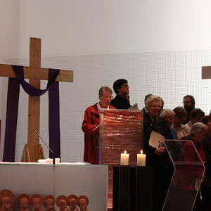 Abendmahlsmesse und Fußwaschung