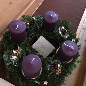 Adventkranzweihe in Burgkirchen