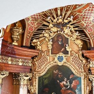 Anna-Kapelle: Aufsatzbild: Hl. Paola von Bartolomeo Altomonta