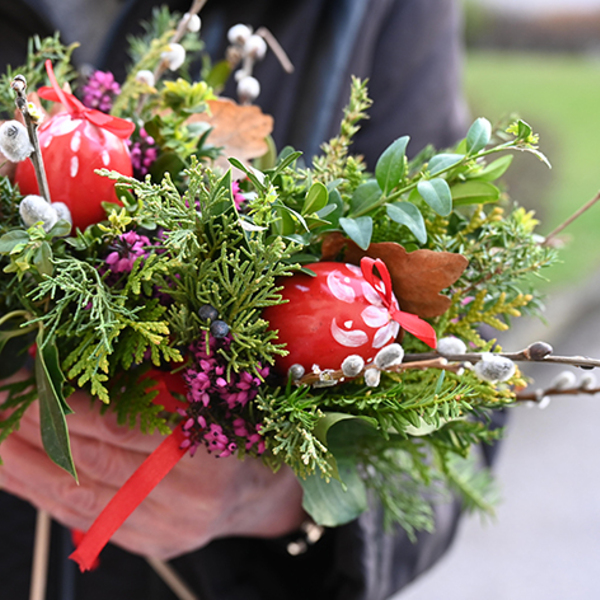 Palmbuschen der Kath. Frauenbewegung