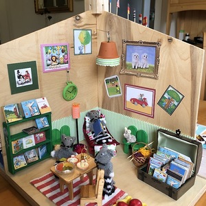 Mäuseordination in der Bibliothek Altenfelden