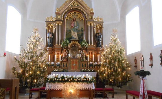 Kirchenschmuck Weihnachten Traberg