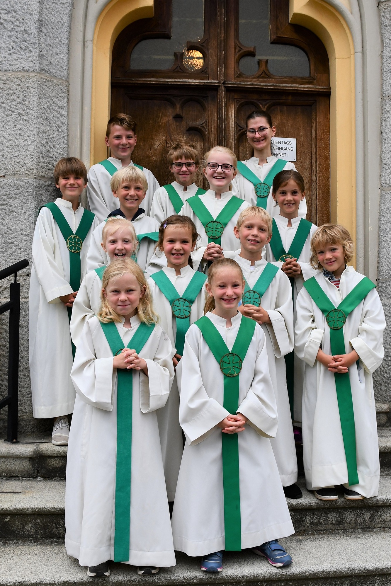 Vorstellung 7 neuer Ministranten