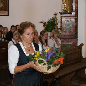 Erntedankfest mit Pfarrfoto
