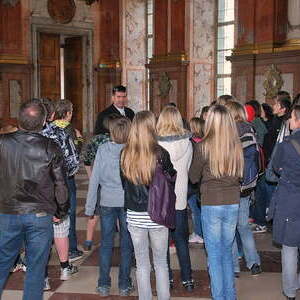 Firmlingsprojekt Besuch Stift Sankt Florian
