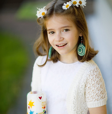 Mädchen Pfarre Erstkommunion