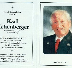 gestorben am 06. November 2007