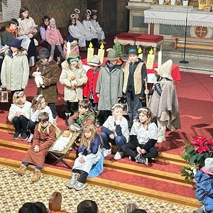 Kindermette mit Hirtenspiel