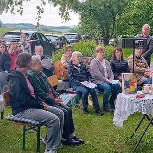 Maiandacht in Dorf