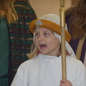 Famiiengottesdienst mit den Sternsingern, 6. Jänner 2017