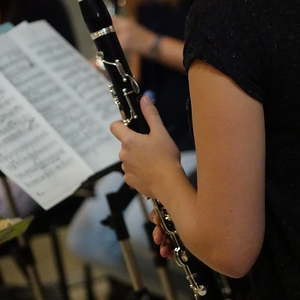 Ensemble CLARISSMA bei der Probe für den Raumklang 2018 im Linzer Mariendom