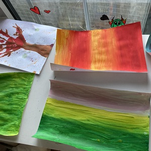 Die fertigen Geburtstagskalenderblätter 