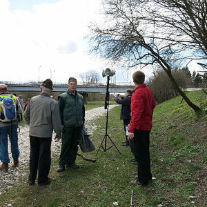 Traunauen-Reinigung mit ökomenischen Gottesdienst