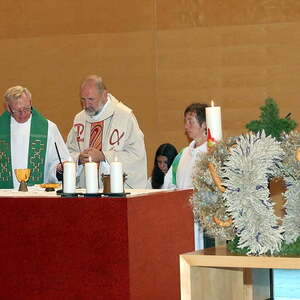 BV Willi Vieböck, P. Josef Essl, PA Angelika Paulitsch