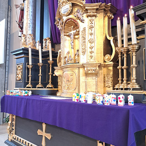 Die Einzelkerzen der Kinder