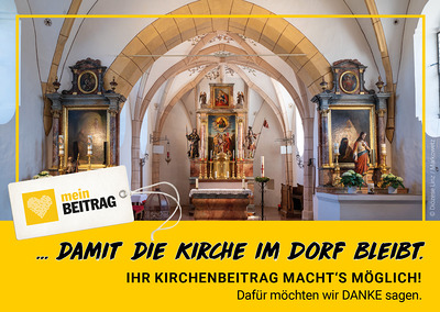 Kirchenbeitrag Bewerbung