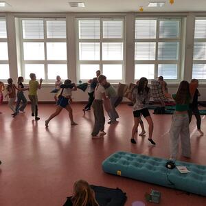 Wir halfen Arielle u. Fabius, das Meer vom Müll zu befreien und die Meeresbewohner zu retten vor dem bösen Plan von Ursula, das Meer für sich allein zu besitzen.