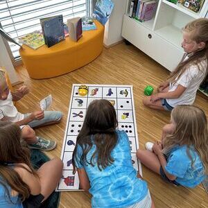 Bei den BeeBot-Stationen herrschte großer Andrang