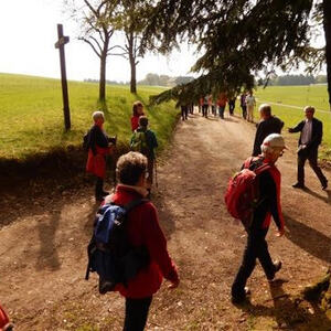 Meditative Pilgerwanderung