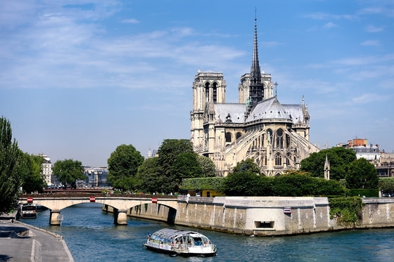 Notre-Dame im Zentrum von Paris