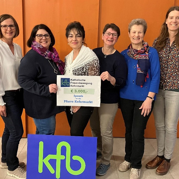 Kfb Kefermarkt spendet