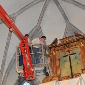 Ausräumen und Mauerwerksarbeiten, Boden