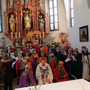 Sternsingeraktion 2018, Pfarre Neumarkt im Mühlkreis