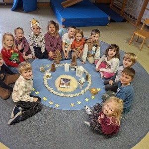 Vorbereitung Weihnachtstheater