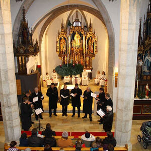 CD Präsentation mit dem Männerchor Schola Floriana