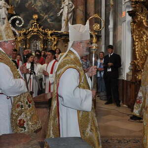 Abtbenediktion in Wilhering