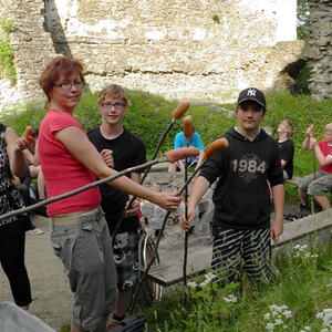 Firmlinge auf der Schaunburg