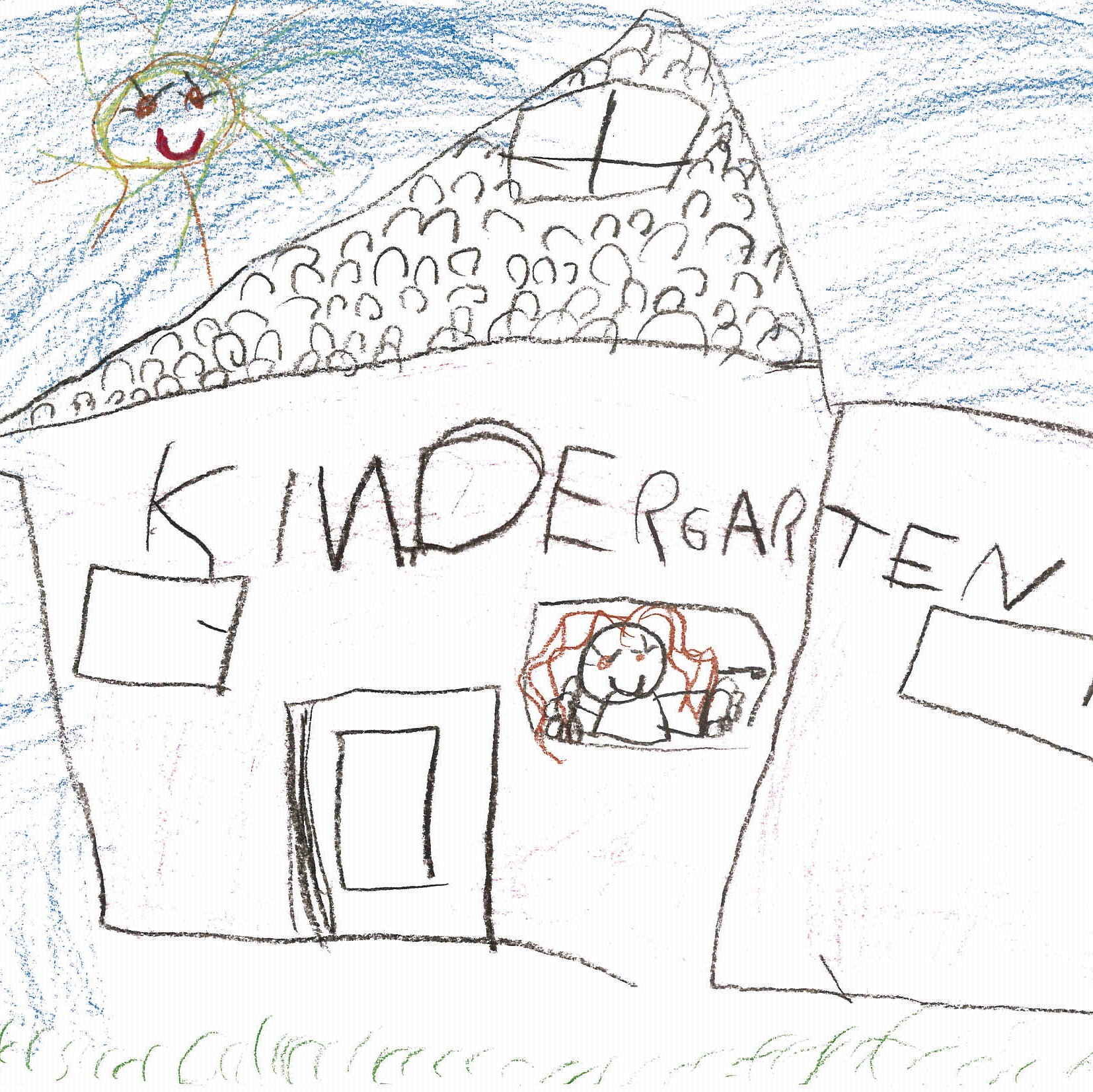 Kindergartenzeichnung