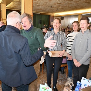 Seine Geburtstagsfeier