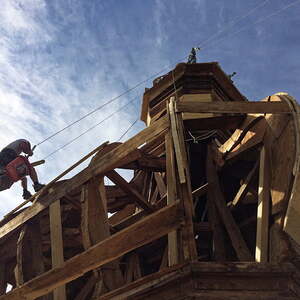 Sanierung der Turmkuppel 2017